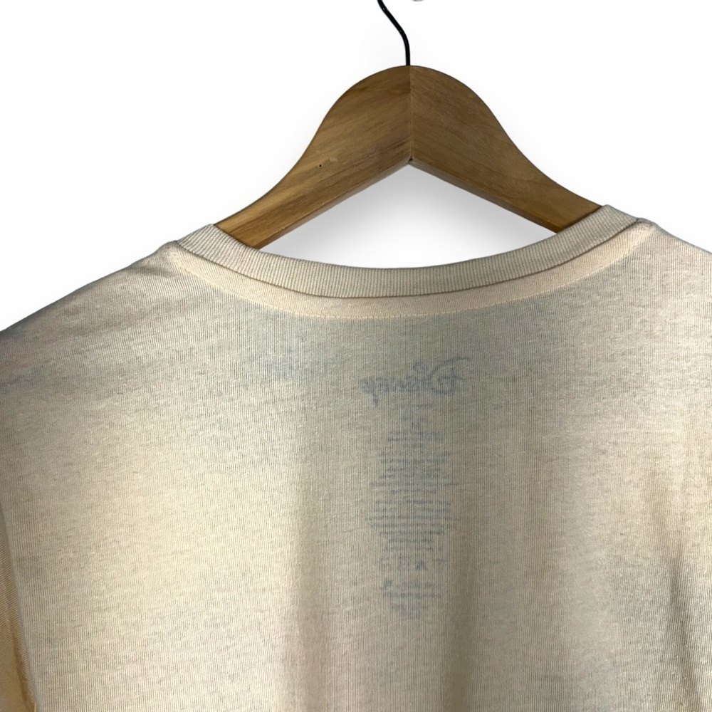 Disney Paneled Halloween Motif Graphic Short Sleeve Tee, Peach, Size Medium - Picture 8 of 11